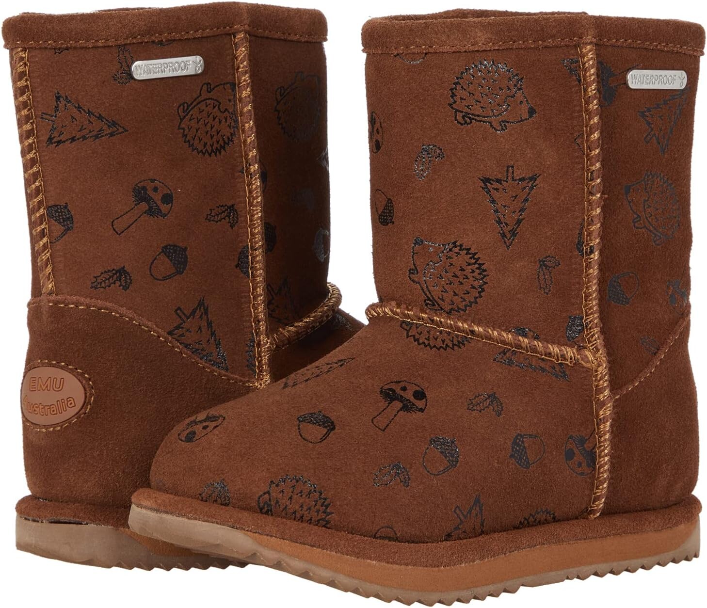 

Сапоги Woodland Brumby EMU Australia Kids, цвет Oak