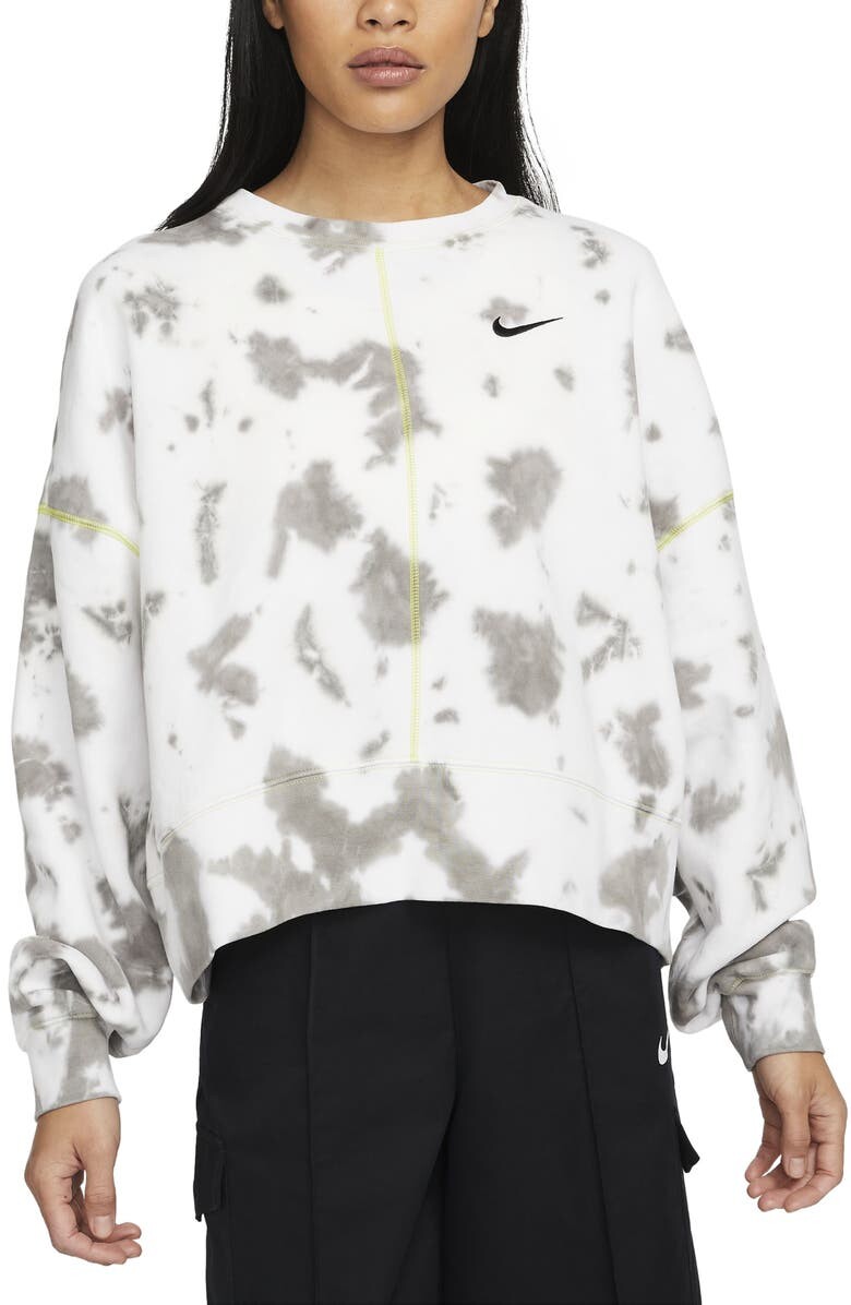 

Укороченная толстовка оверсайз Tie Dye Sportswear NIKE