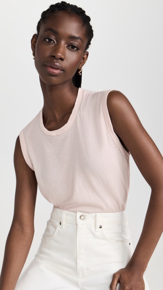 

Футболка James Perse Crepe Jersey Muscle Crew