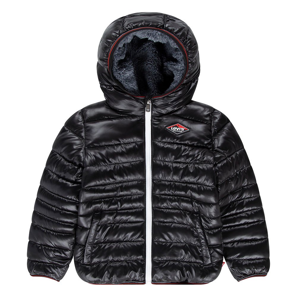 цена Куртка Levi´s Sherpa Lined MDWT Puffer, черный