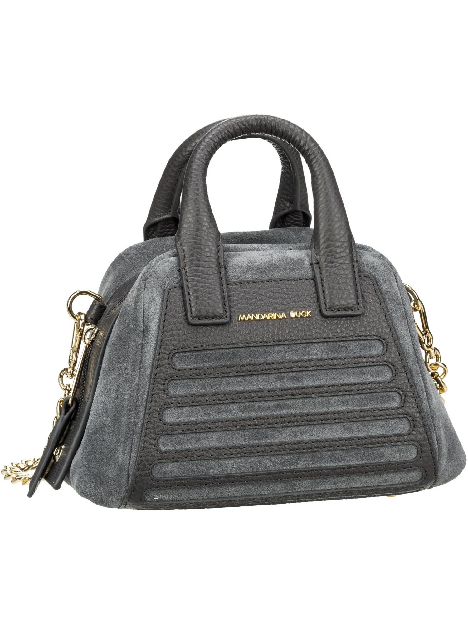 

Сумка через плечо Mandarina Duck Handtasche I Con Velvet Nano Tote KJT04, цвет London Fog