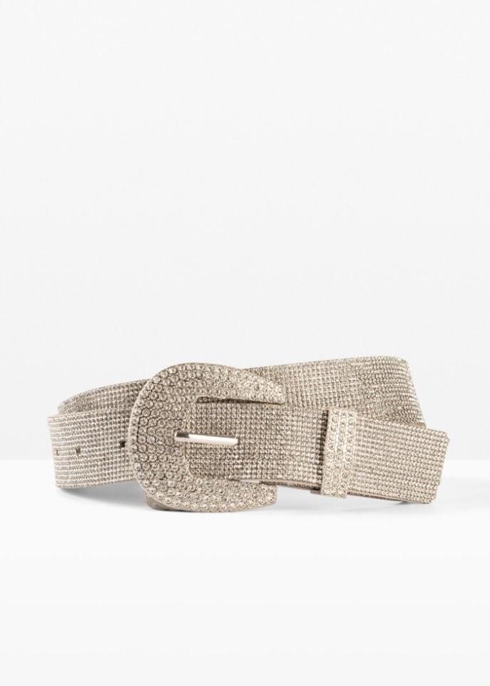 

Пояс Bpc Bonprix Collection, серебристый