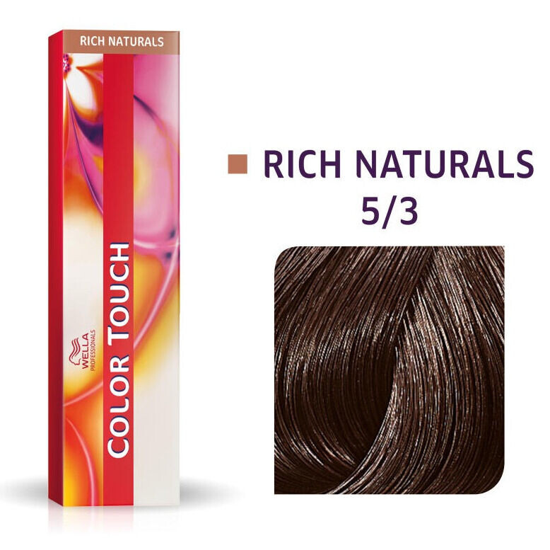 

Полуперманентная краска для волос без аммиака 5/3 Wella Professionals Color Touch, 60 мл