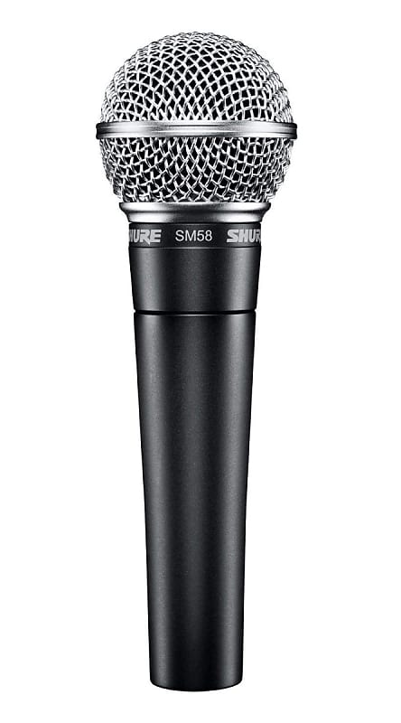 

Динамический микрофон Shure SM58 Handheld Cardioid Dynamic Microphone