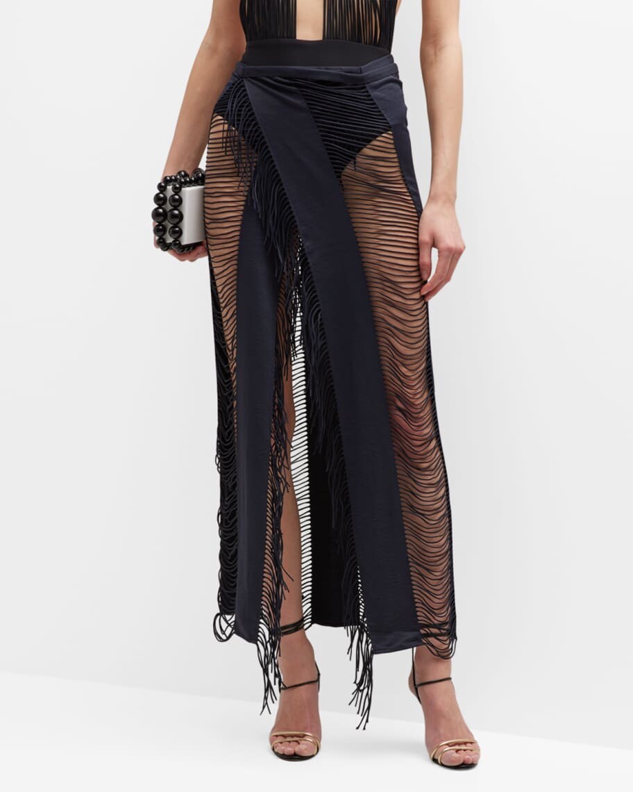 

Прикрытие Monique Fringe Sarong PQ Swim, Коричневый