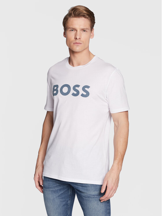 

Футболка стандартного кроя Boss, белый