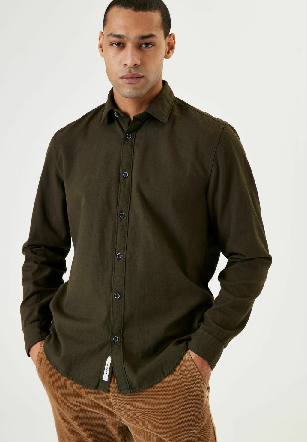 

Рубашка Garcia, цвет dark green