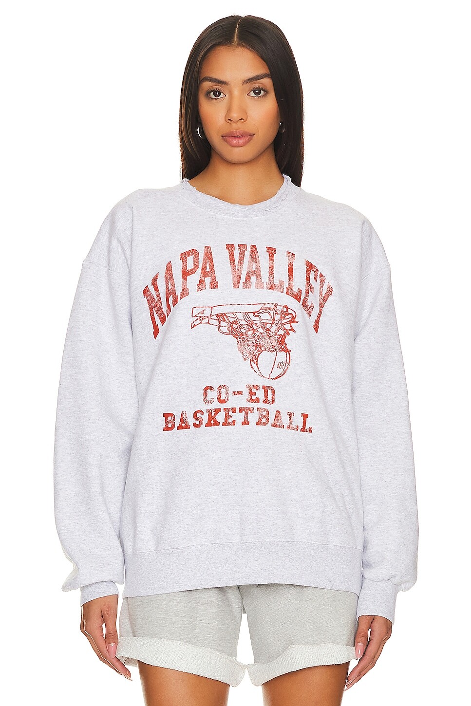 

Толстовка firstport Napa Valley Basketball Rugged Crewneck, цвет Ash