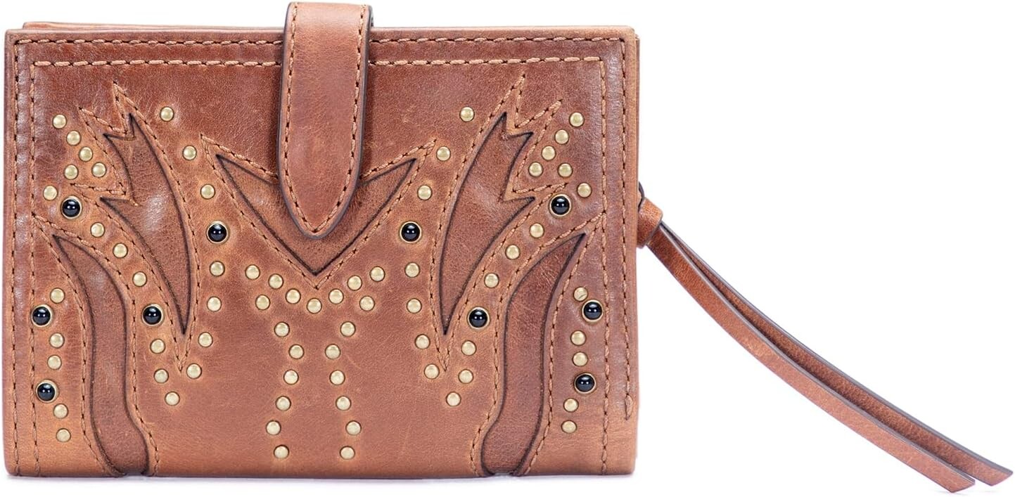 

Маленький кошелек Shelby с заклепками Frye, цвет Cognac