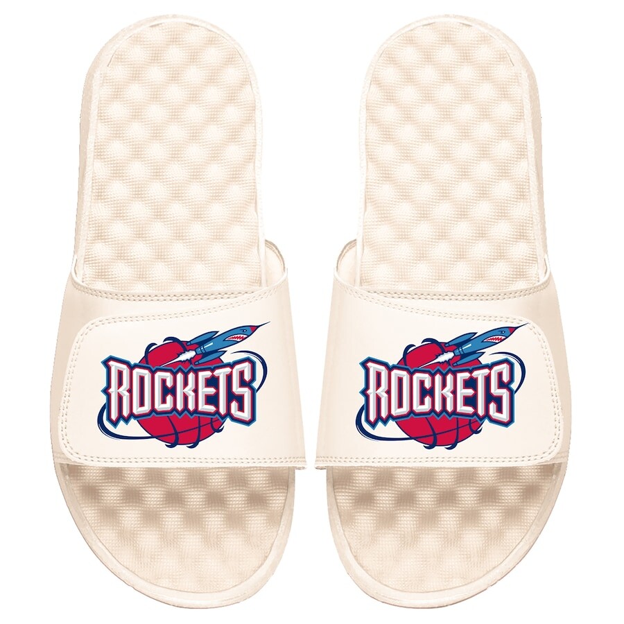 

Шлепанцы ISlide Houston Rockets, кремовый