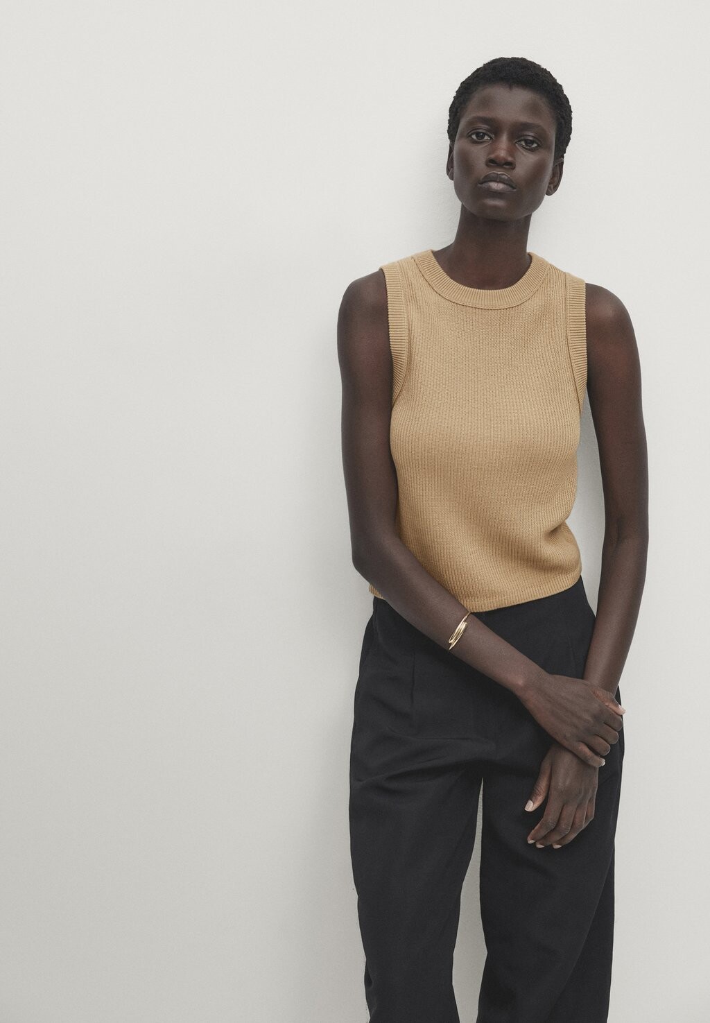 

Топ DETAIL Massimo Dutti, цвет brown