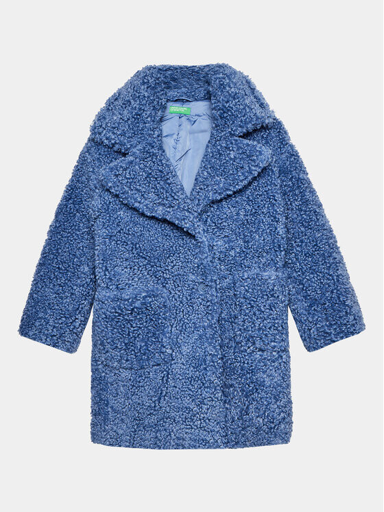 

Переходное пальто стандартного кроя United Colors Of Benetton, синий