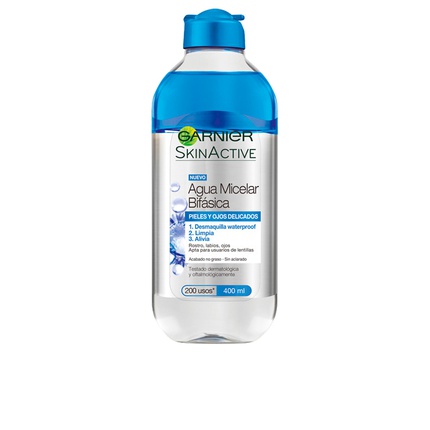 Skinactive Micellar Water Sensitve, 400 мл, Garnier garnier skinactive мягкий очищающий бессульфатный крем 400 мл