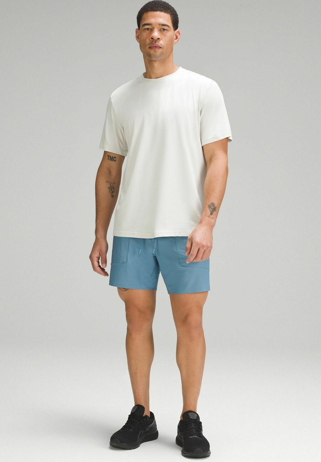 

Базовая футболка LICENSE TO TRAIN SHORT SLEEVE lululemon, белый
