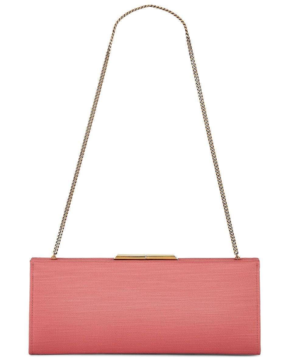 

Сумка-клатч Saint Laurent Small Midnight Pochette, цвет Coral Rose