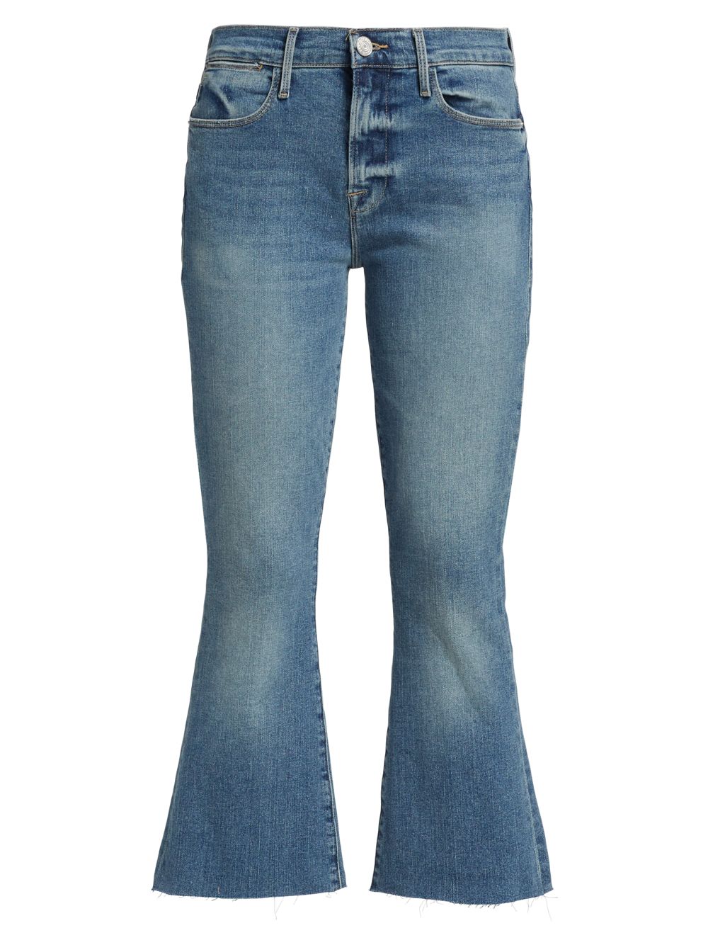 Высокие расклешенные джинсы Le Frame