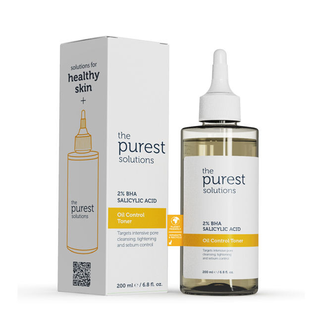

Тоник для лица Tónico oil control 2% de bha The purest solutions, 200 мл