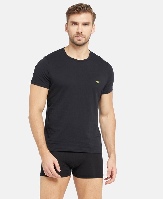 

Футболки, упаковка 2 шт. Emporio Armani, черный