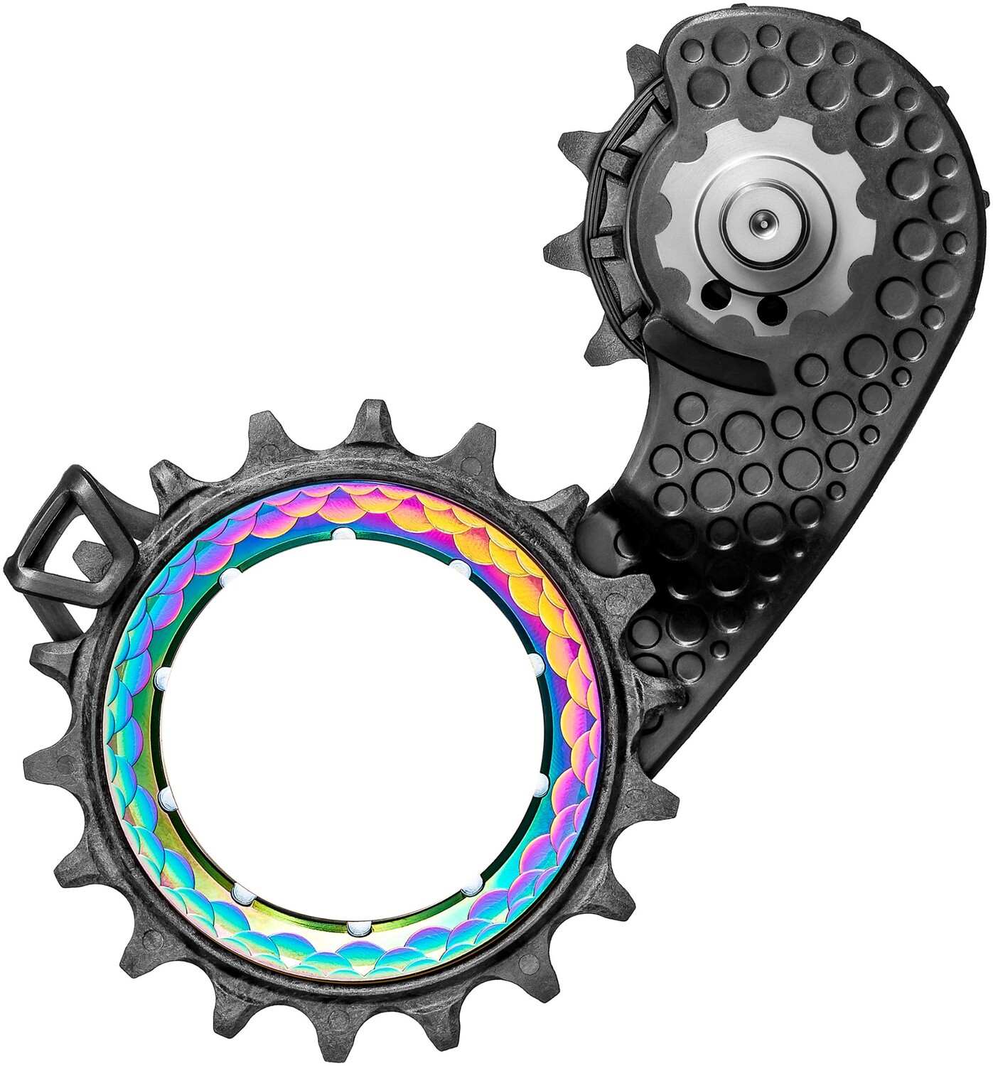 

Клетка шкива переключателя HOLLOWcage увеличенного размера — Shimano Dura-Ace 9250 absoluteBLACK, мультиколор