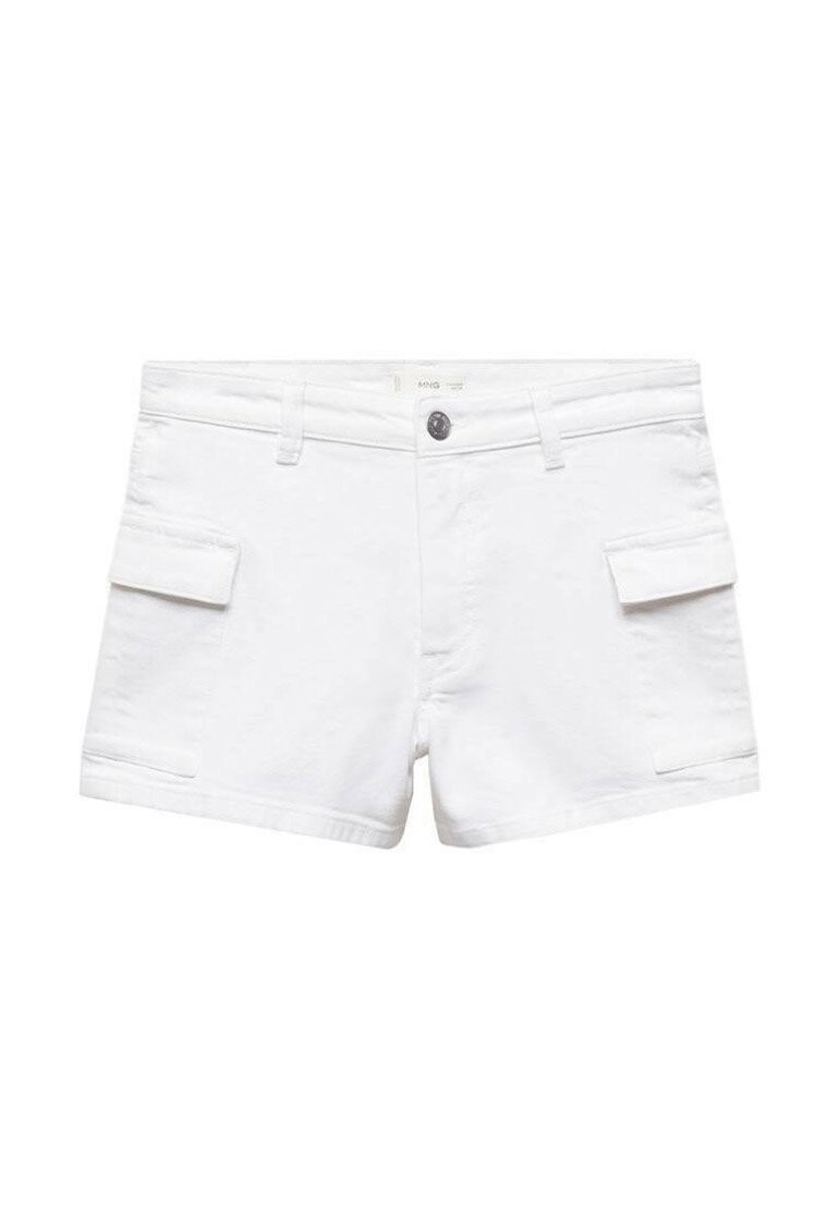 

Джинсовые шорты Mango Kids, кремовый