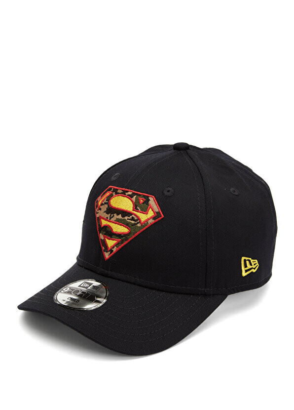 

Черная детская шапка унисекс 9forty supman New Era