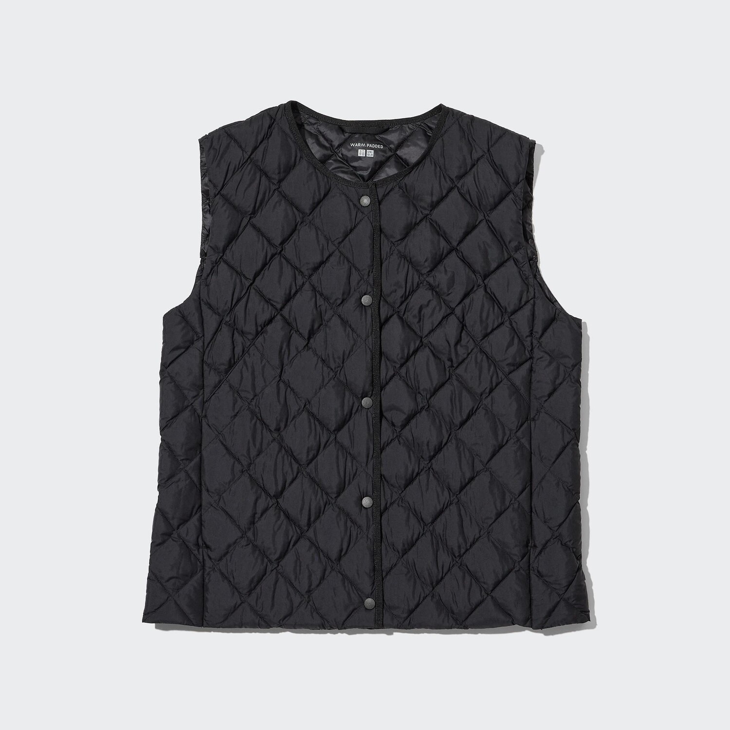 

Жилет Uniqlo женский стеганый теплый, черный