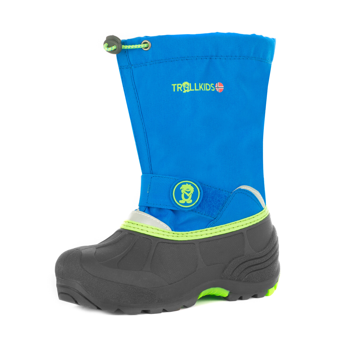 

Ботинки Trollkids Winter Schuhe Telemark XT, цвет Mittelblau/ Vipergrün