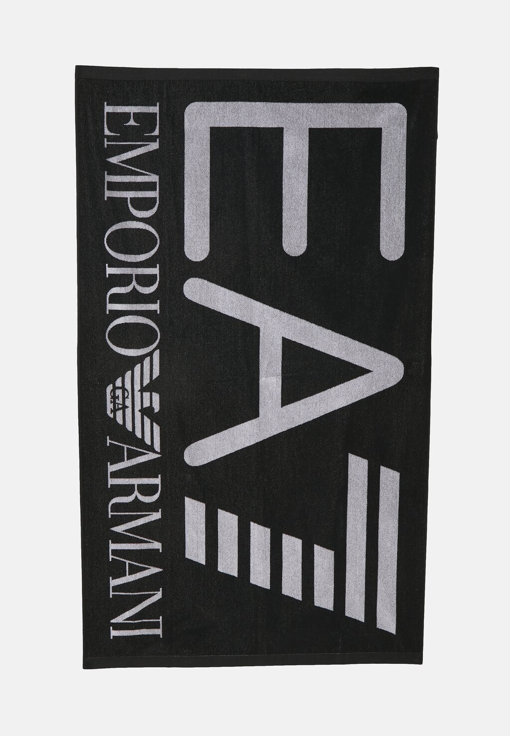 

Пляжное полотенце EA7 Emporio Armani, черный