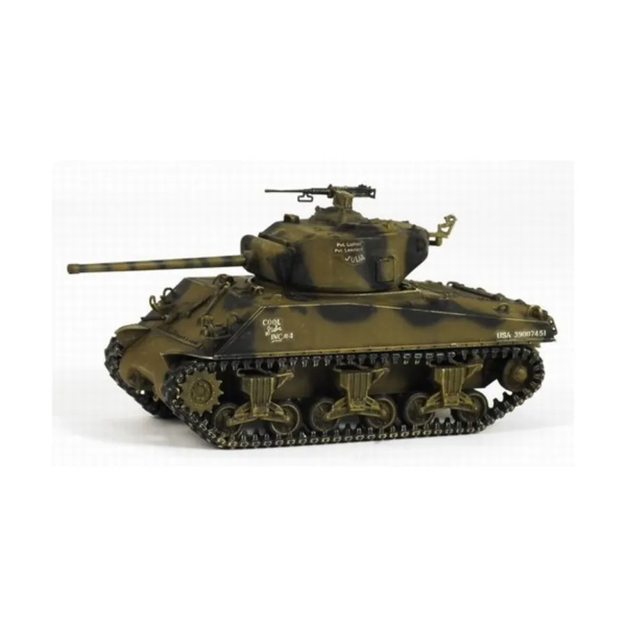 

M4A3(76)W ВВСС Шерман, 761-й танковый батальон «Чёрные пантеры», оперативная группа Рейн, Германия, 1945 г., Dragon Armor - United States (Die-Cast) (1:72)