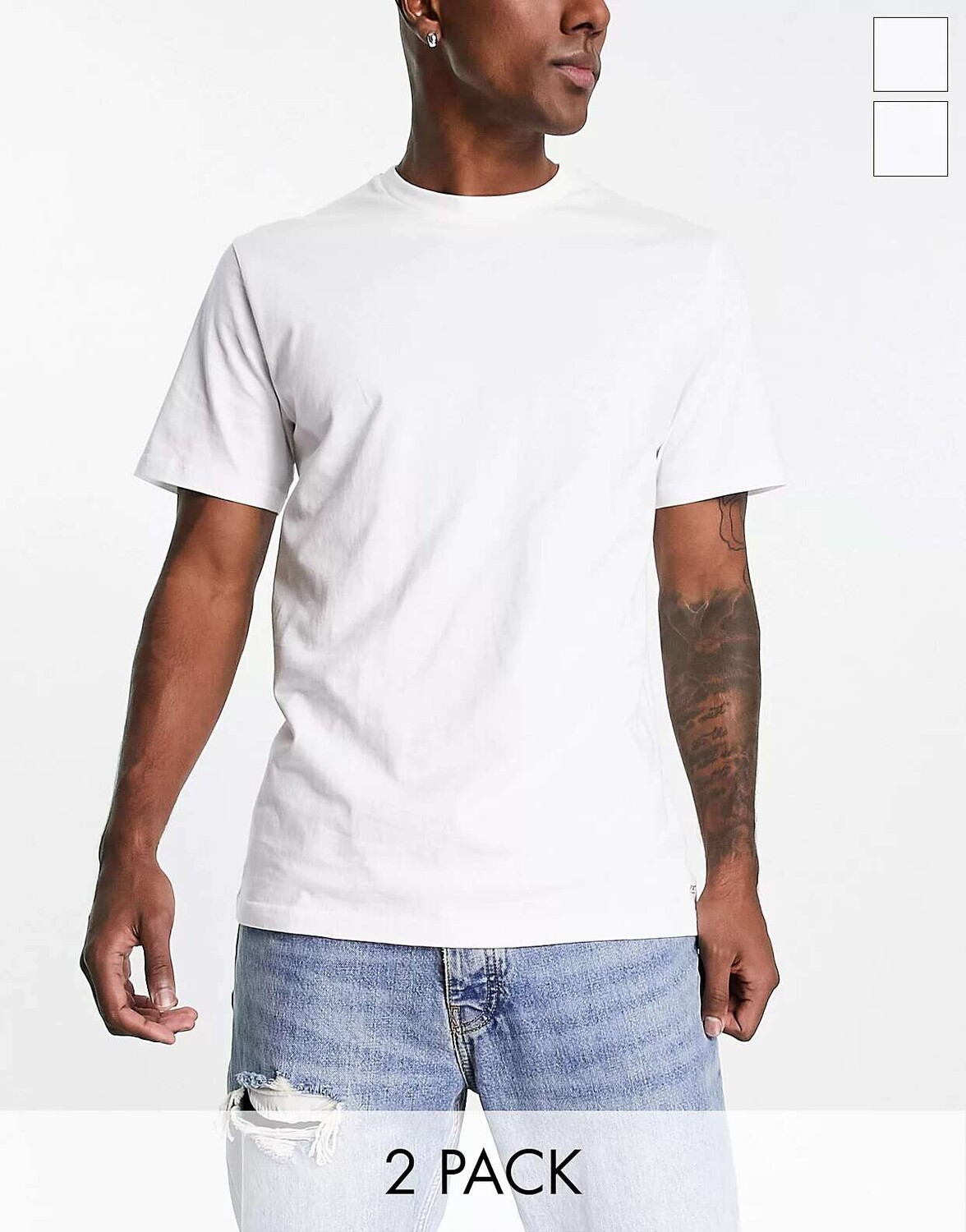 

Комплект белых футболок для отдыха Carhartt WIP 2