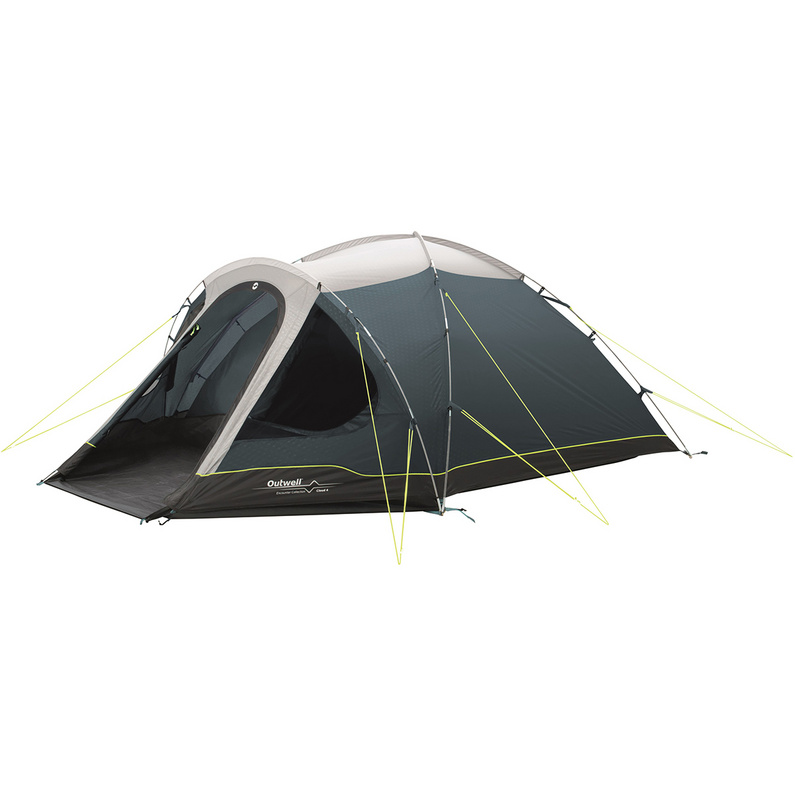 Палатка Облако 4 Outwell, зеленый четырехместная палатка xfy 1706 размер д480 ш240 в195 турисическая палатка сине белая