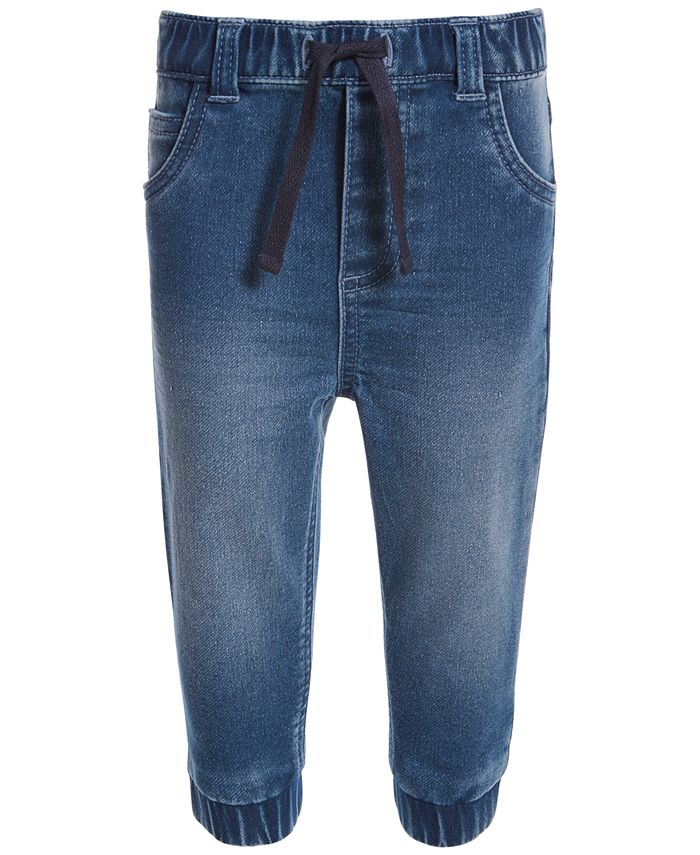 Аутентичные потертые джинсы для маленьких мальчиков First Impressions, синий цена и фото