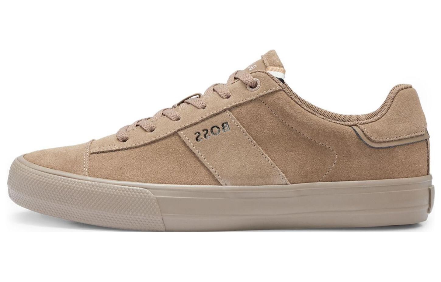 

Кроссовки HUGO BOSS Skateboarding Shoes Men Low-top Light Brown, коричневый