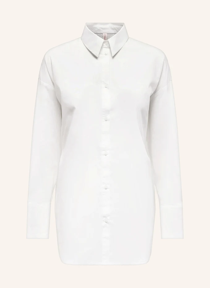 блузка рубашка с драгоценными камнями sandro белый Блузка-рубашка с драгоценными камнями Only, белый