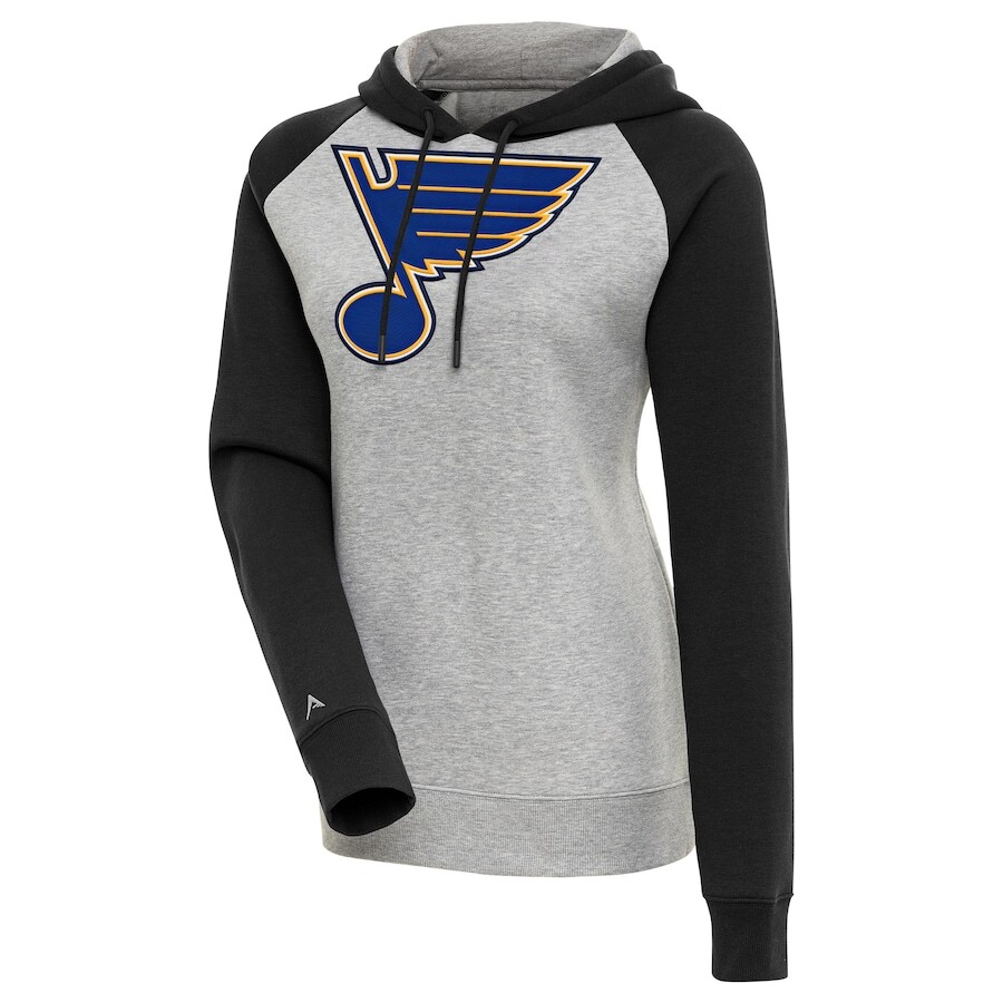 

Пуловер с капюшоном Antigua St Louis Blues, серый