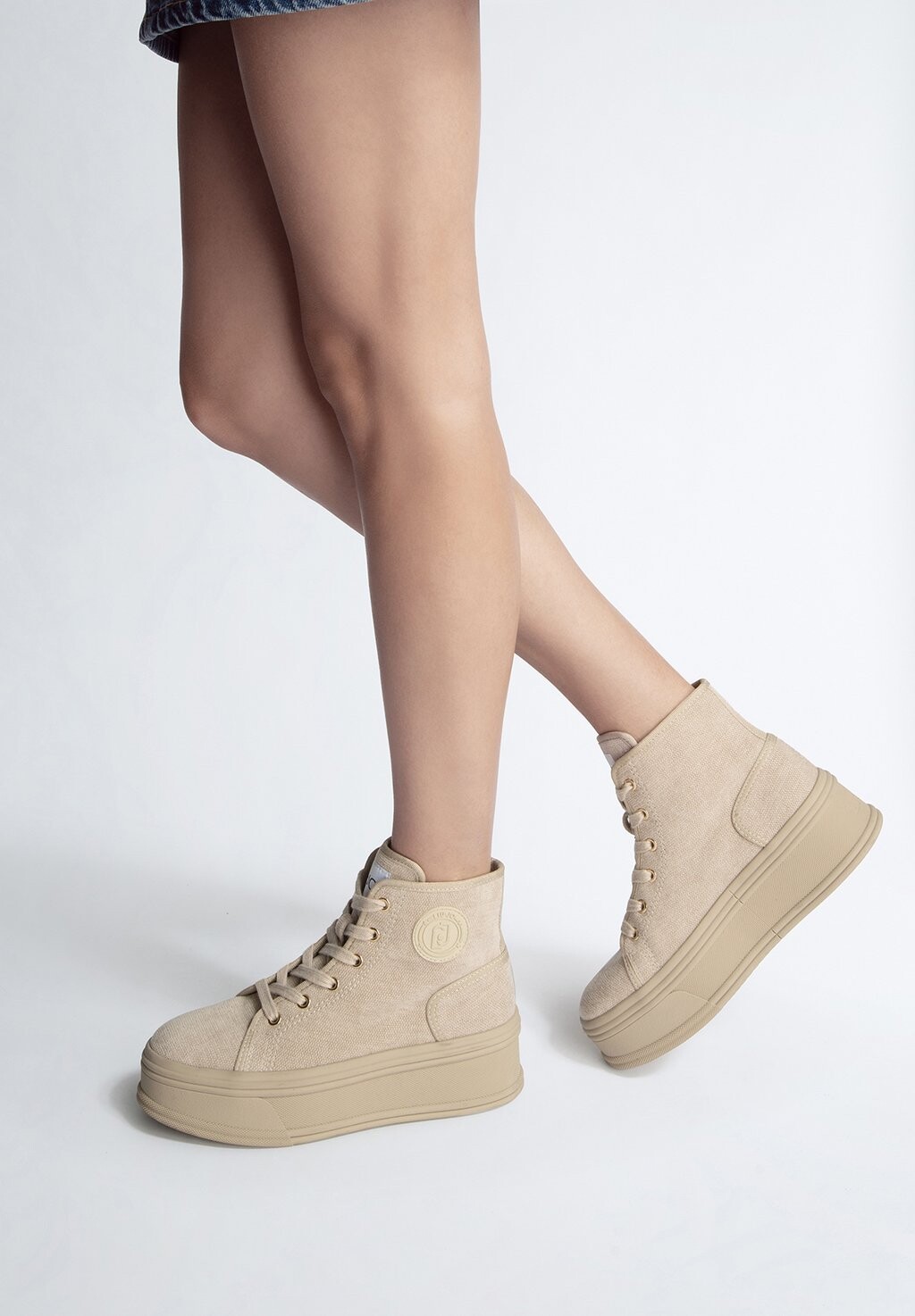 

Высокие туфли LIU JO, цвет beige