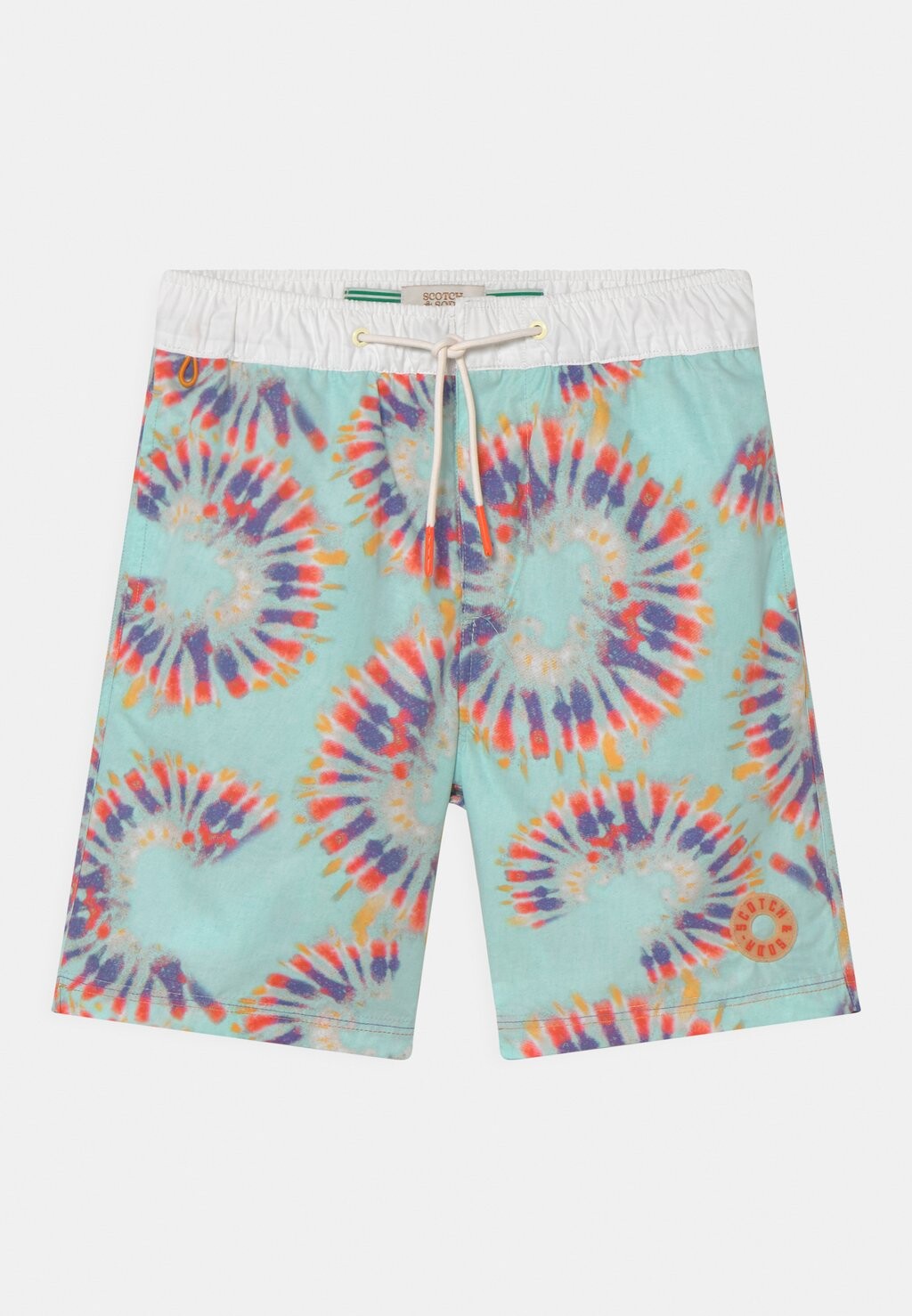 

Шорты для плавания MID LENGTH ALL-OVER PRINTED SWIM Scotch & Soda, цвет light blue