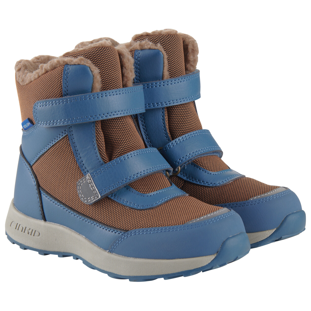 

Зимние ботинки Finkid Kid's Lappi, цвет Almond/Real Teal