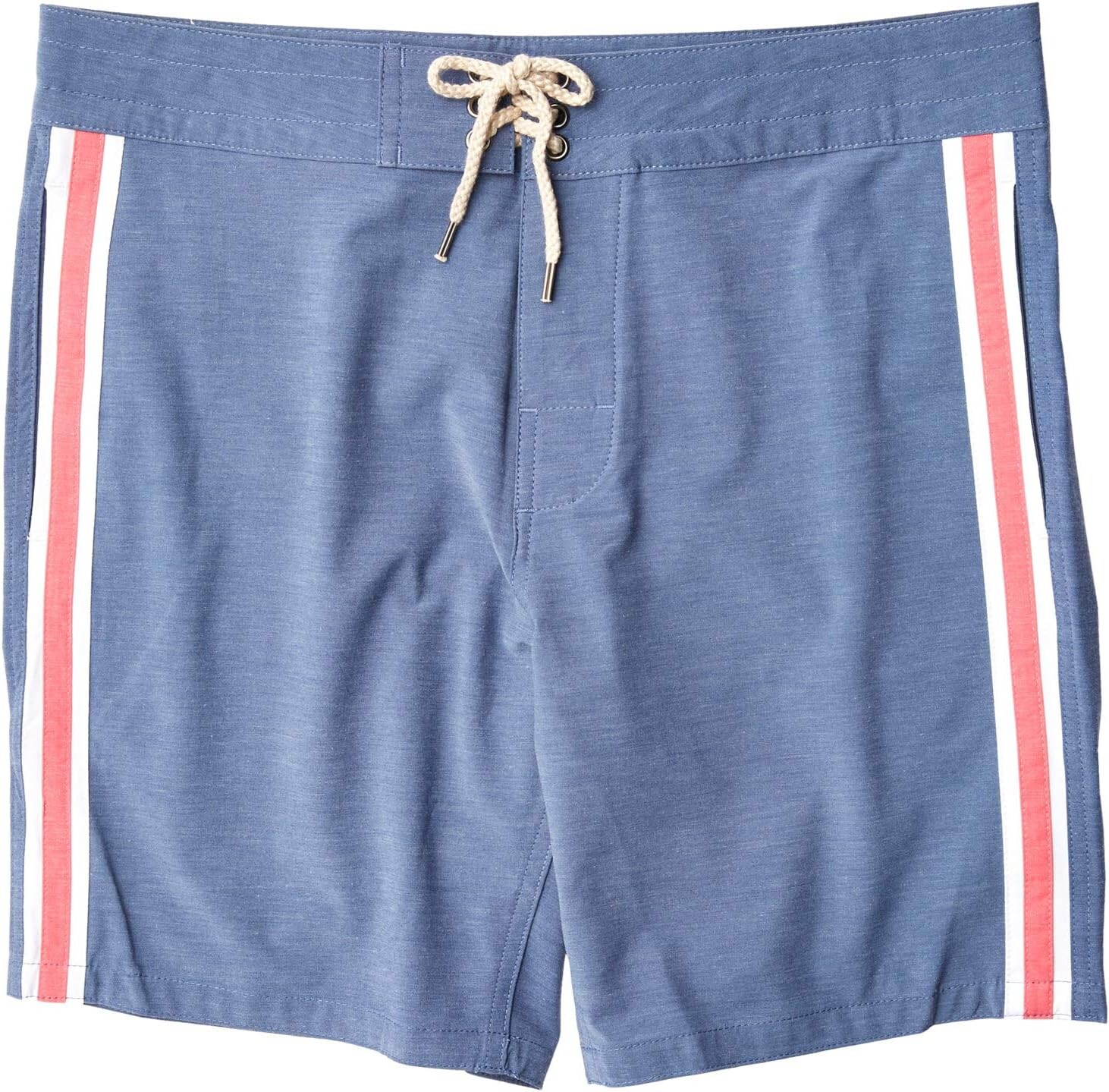 

Шорты для серфинга в стиле ретро Faherty, цвет Blue/Red Stripe
