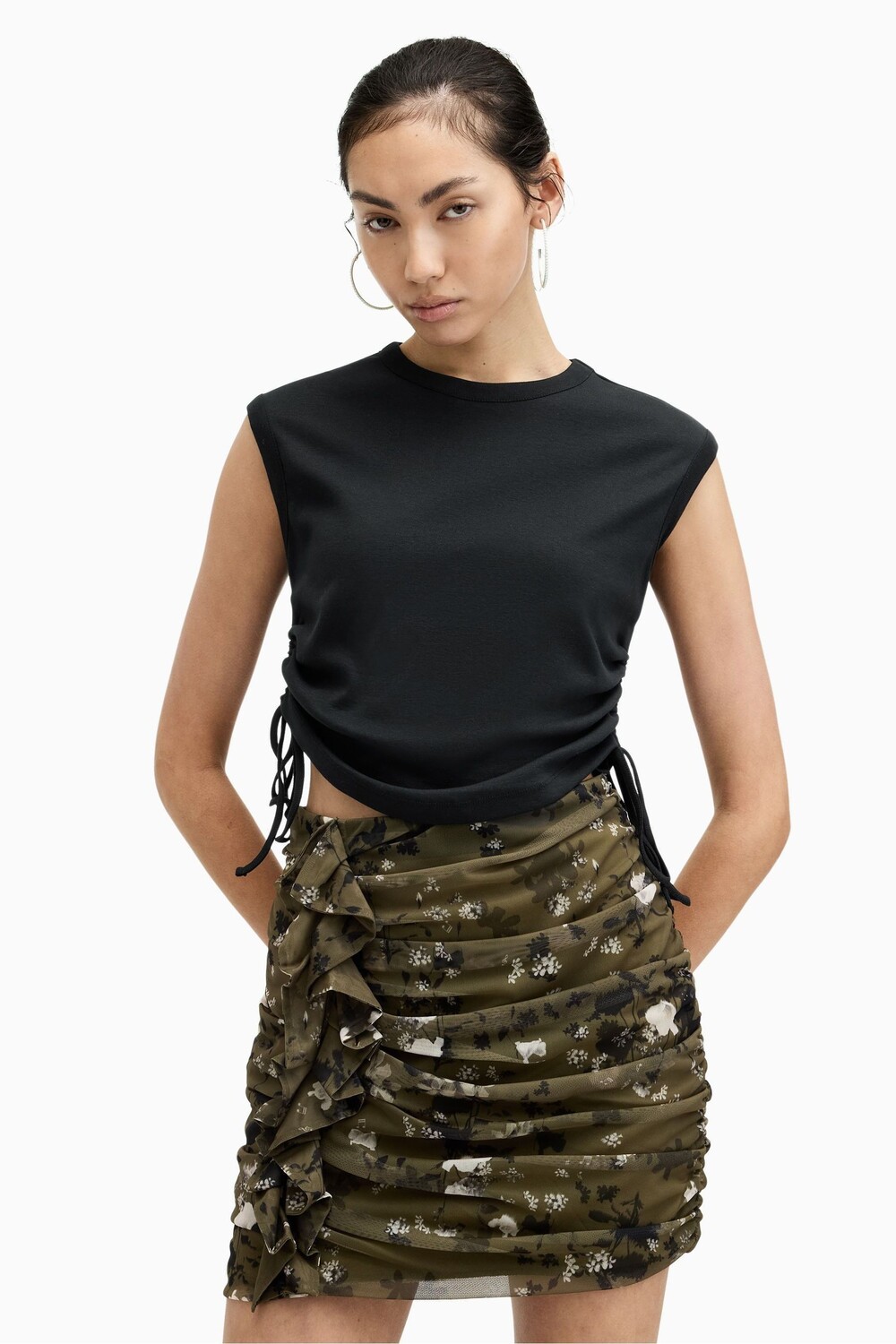 

Футболка без рукавов Allsaints sonny All Saints, черный