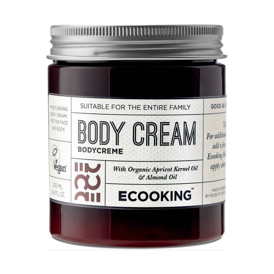 Питательный крем для тела с экстрактом ромашки и миндальным маслом 250мл Ecooking Body Cream фотографии