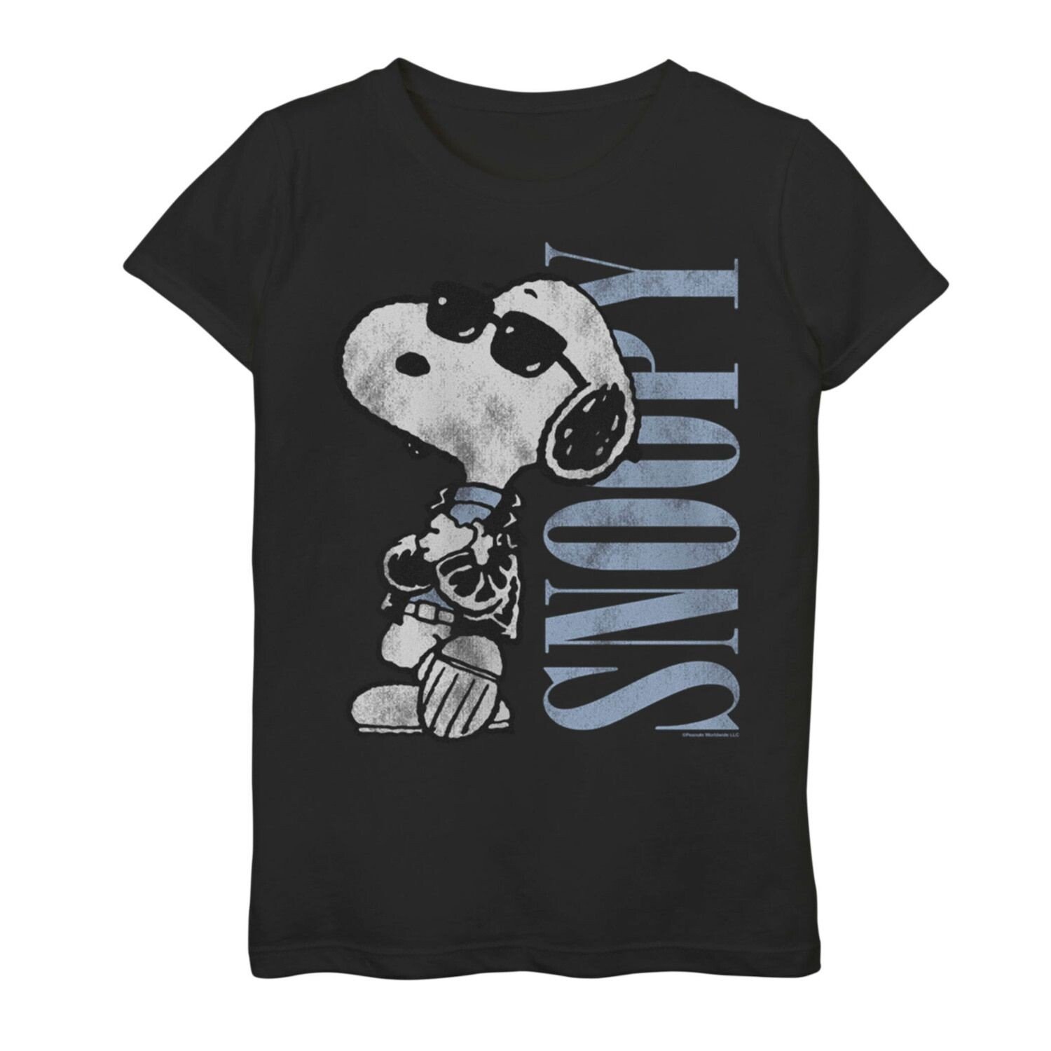 

Футболка с рисунком Peanuts Snoopy для девочек 7–16 лет Licensed Character