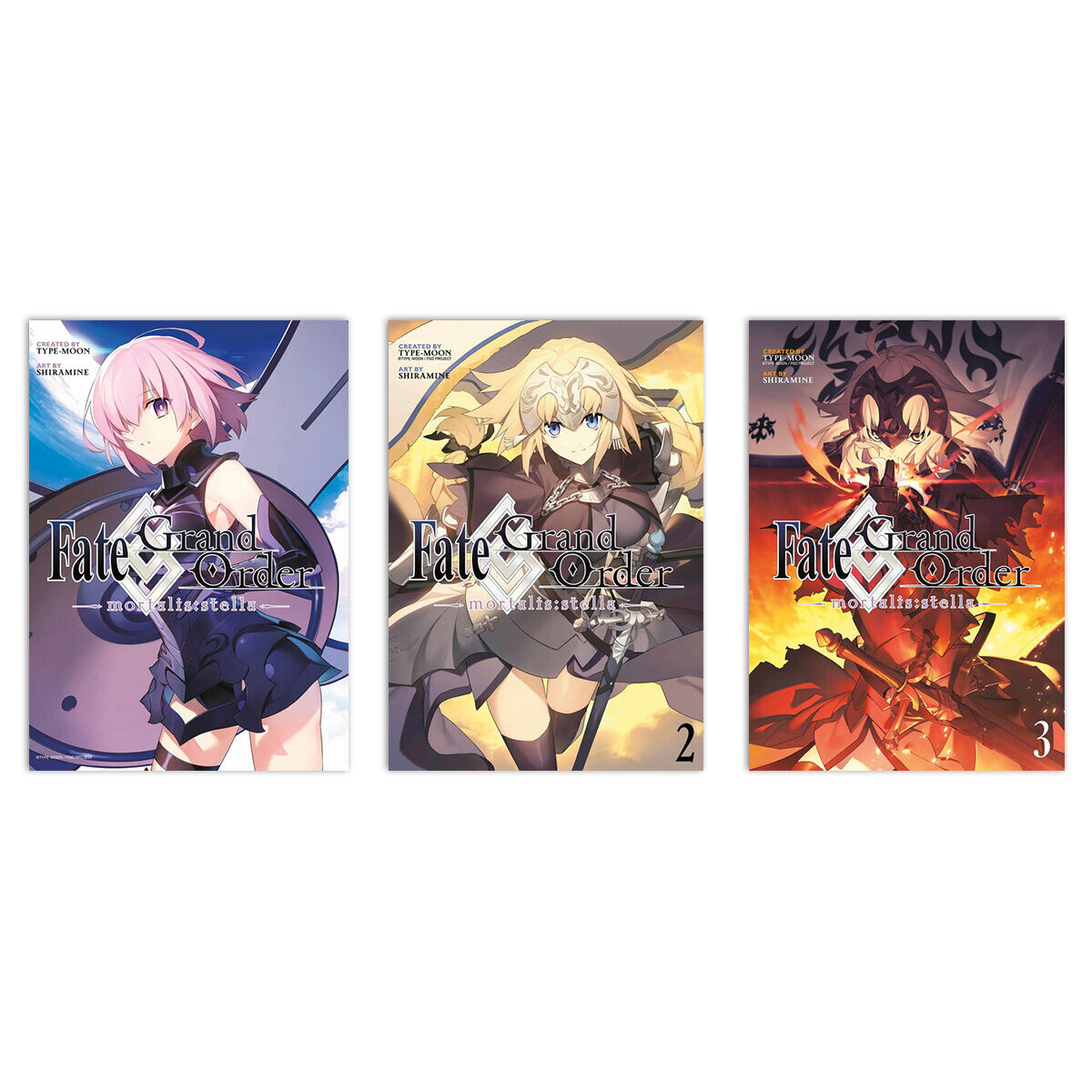 

Манга Fate/Grand Order mortalis:stella Manga (1-3) Bundle