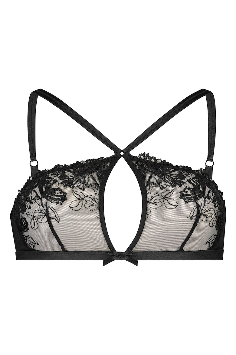 

Кружевной бюстгальтер с регулируемыми бретелями Hunkemoller, черный