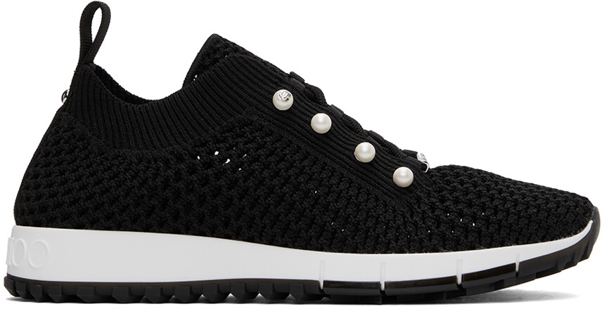 

Черные кроссовки Veles Jimmy Choo