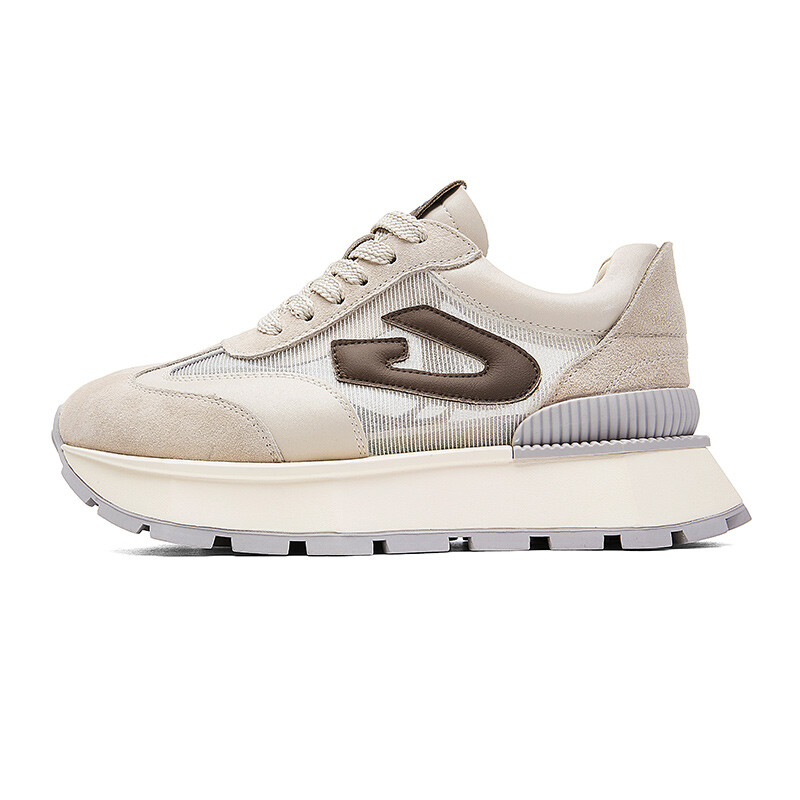 

Кроссовки JEEP SPIRIT Lifestyle Shoes Women's Low-top, бежевый/красный