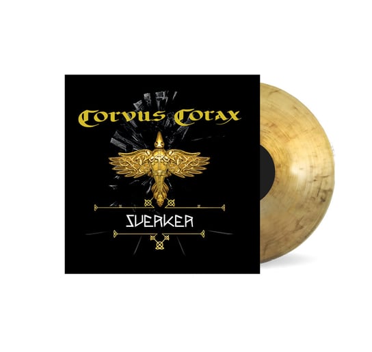 Виниловая пластинка Corvus Corax - Sverker (золотой и черный мраморный винил)