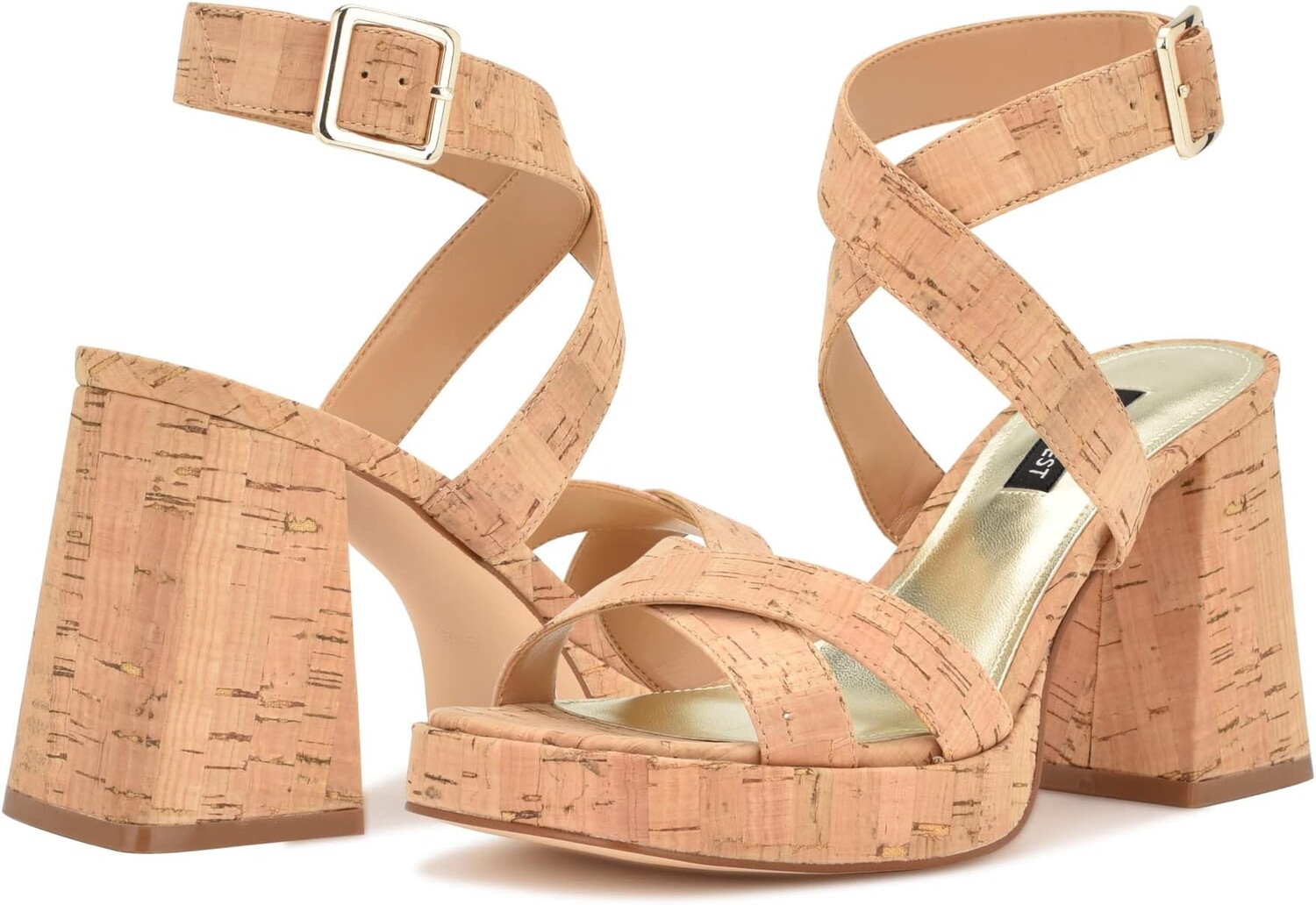 

Босоножки Tackle 5 Nine West, цвет Cork
