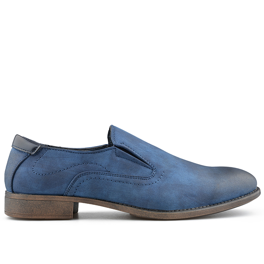 Мужские элегантные туфли синие Tendenz