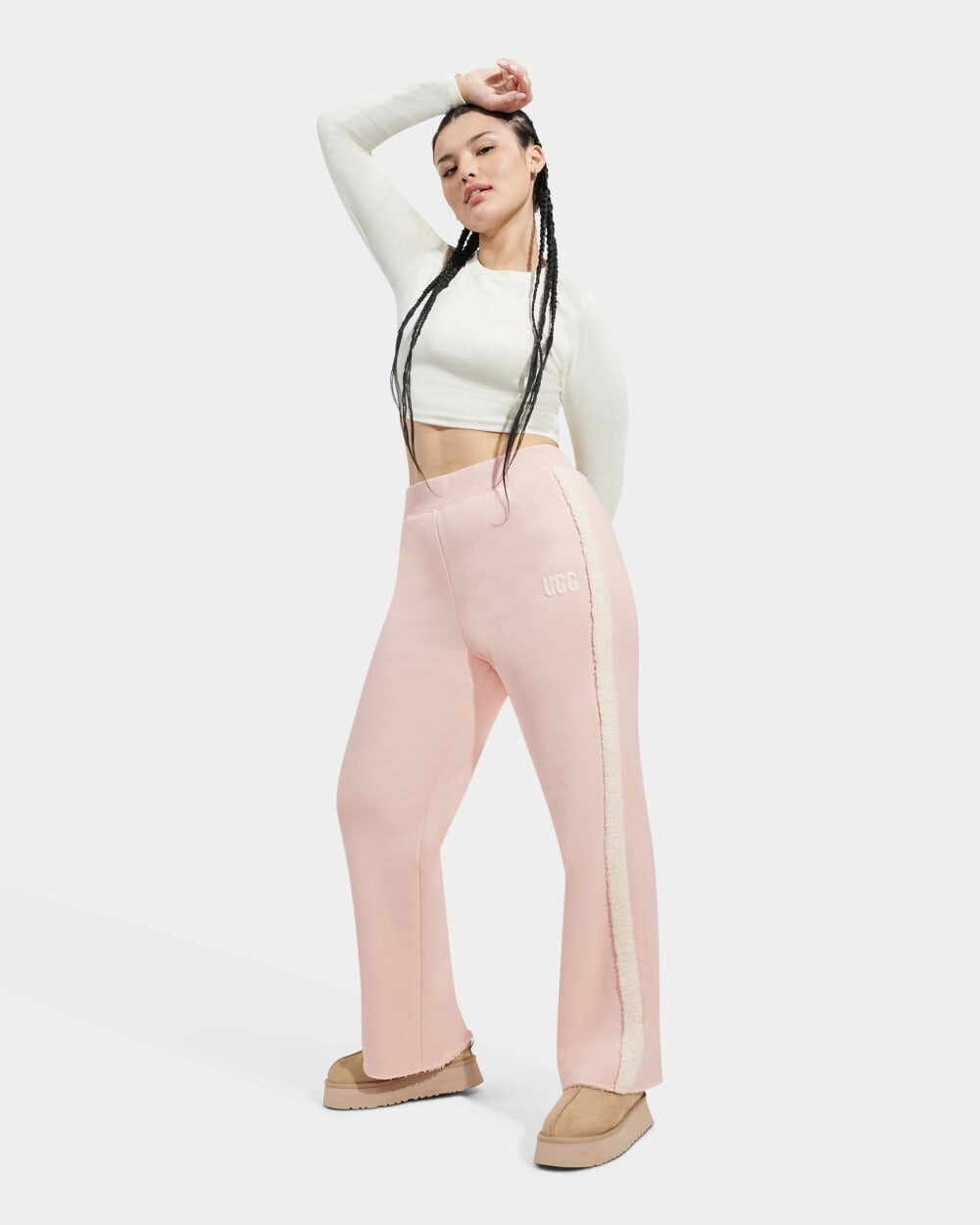 

Штаны Myah Bonded Fleece Pant UGG, коричневый
